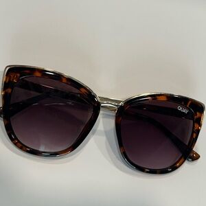 Quay Tortoiseshell Cat Eye Sunglasses